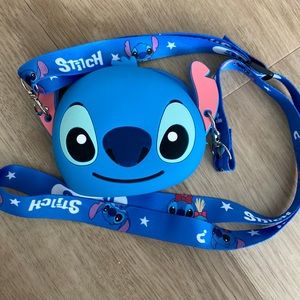 Small blue stitch bag for kids